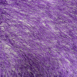 1 Yard Metallic Faux Fur Tinsel Ostrich Feather Fabric