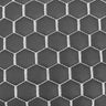 1 Yard Honeycomb Hexagon Quilted Foam Backed Faux Leather Vinyl Fabric