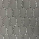 1 Yard Honeycomb Hexagon Quilted Foam Backed Faux Leather Vinyl Fabric