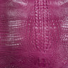 1 Yard Amazon 3D Embossed Gator Faux Leather Vinyl Fabric