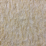 1 Yard Metallic Faux Fur Tinsel Ostrich Feather Fabric