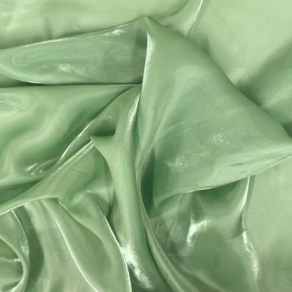 1 Yard Crystalized Reflective Liquid Faux Silk Chiffon Fabric 59" Width