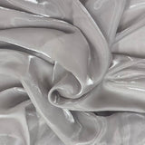 1 Yard Crystalized Reflective Liquid Faux Silk Chiffon Fabric 59" Width