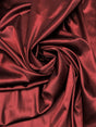 Burgundy Polyester Spandex Stretch Charmeuse Fabric - Burgundy, 59" Width (1 Yard)