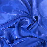 1 Yard Shimmering Crystalized Liquid Faux Silk Chiffon Fabric 59" Width