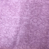 Floral Western Faux Leather PU Fabric 56” Wide Vinyl Material for Wallets, Crafts & Décor
