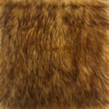 1 Yard Frost Tipped Husky Faux Fur Fabric  50% Acrylic, 50% Polyester