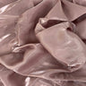 1 Yard Shimmering Crystalized Liquid Faux Silk Chiffon Fabric 59" Width