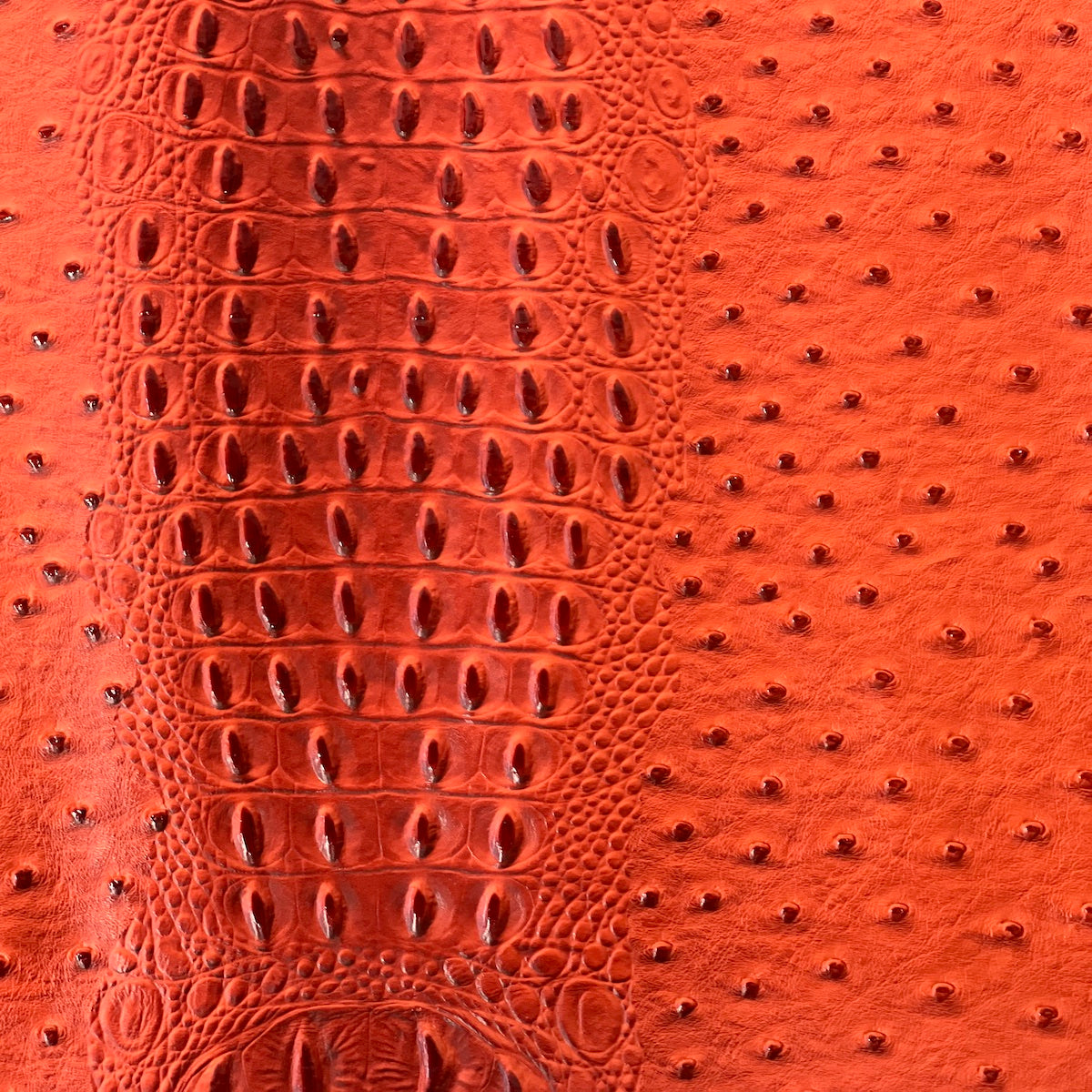 1 Yard Gatorich Faux Leather Vinyl Fabric 100% PVC