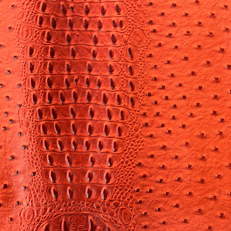 1 Yard Gatorich Faux Leather Vinyl Fabric 100% PVC
