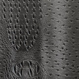 Faux Leather Vinyl Fabric Gatorich II Style, Felt Backed, 54/56" Width, Stiff Texture for Crafts