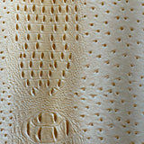 1 Yard Gatorich Faux Leather Vinyl Fabric 100% PVC
