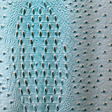 Faux Leather Vinyl Fabric Gatorich II Style, Felt Backed, 54/56" Width, Stiff Texture for Crafts