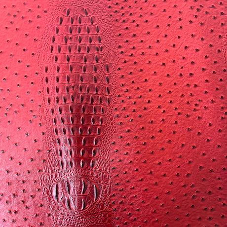 1 Yard Gatorich Faux Leather Vinyl Fabric 100% PVC