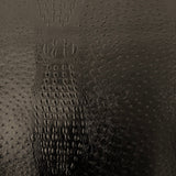 Faux Leather Vinyl Fabric Gatorich II Style, Felt Backed, 54/56" Width, Stiff Texture for Crafts