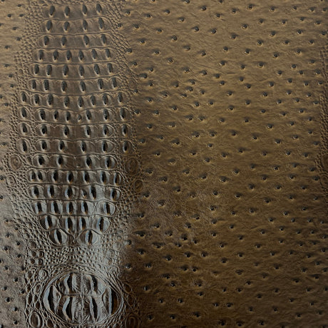 1 Yard Gatorich Faux Leather Vinyl Fabric 100% PVC