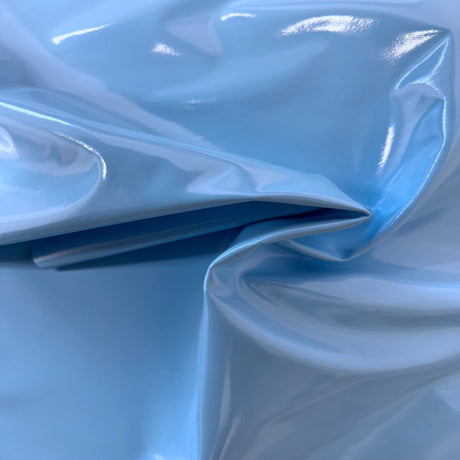 1 Yard Patent Faux Leather Apparel Vinyl Fabric 54" Width
