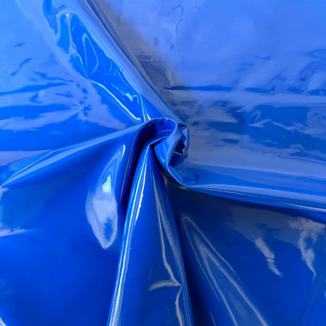 1 Yard Patent Faux Leather Apparel Vinyl Fabric 54" Width