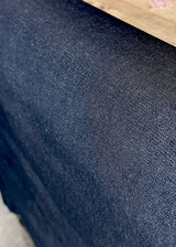 1 Yard USA Made Deep Indigo Denim Fabric 10 oz Ring Spun 100% Cotton, 68" Wide Heavyweight Textile