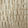 1 Yard Luxurious Ruched Chinchilla Stretch Faux Fur Fabric 60" Width