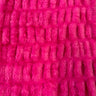 1 Yard Luxurious Ruched Chinchilla Stretch Faux Fur Fabric 60" Width