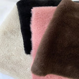 1 Yard Rabbit Soft Plush Short Pile Faux Fur Fabric 60" Width