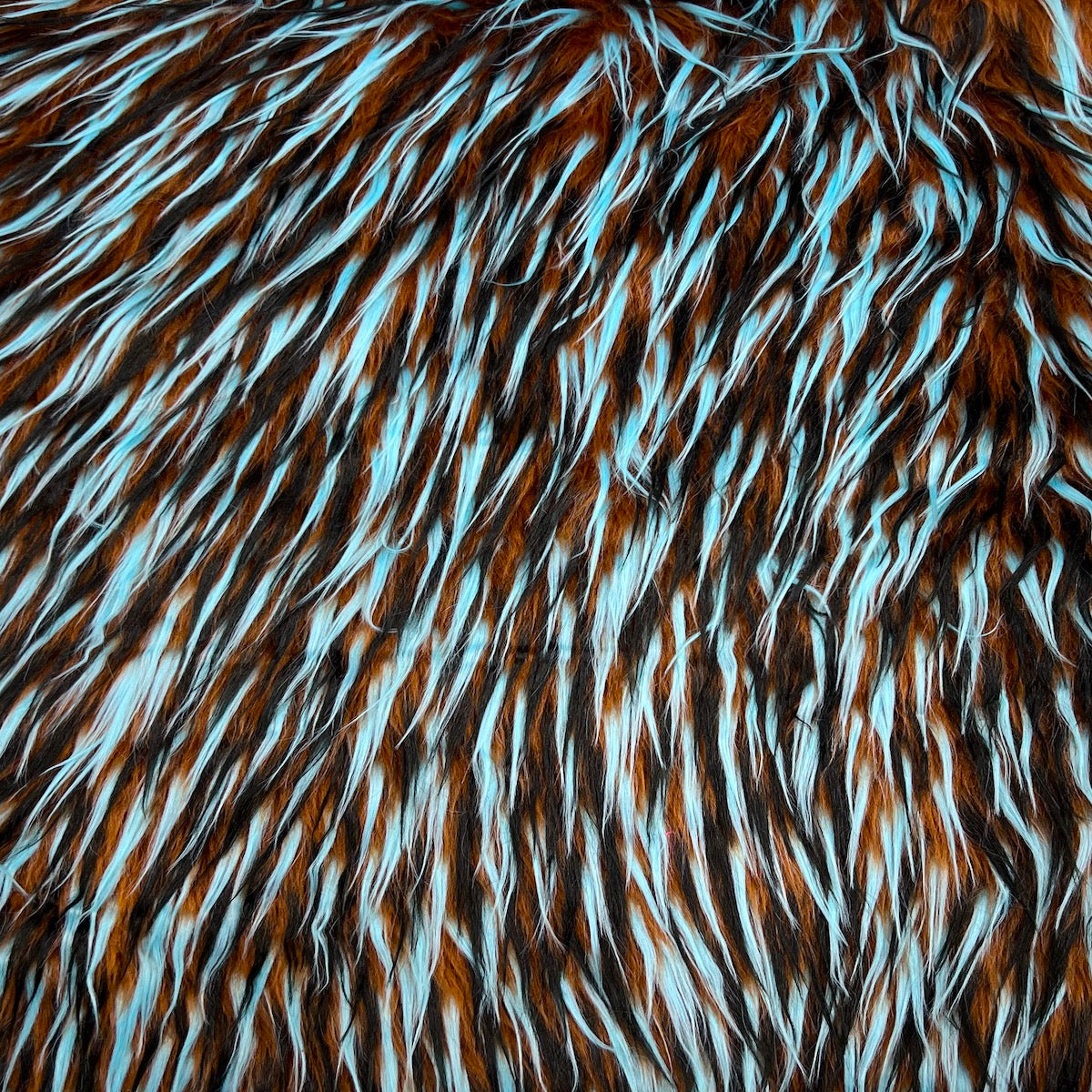 1 Yard Three Spike Shaggy Faux Fur Fabric
