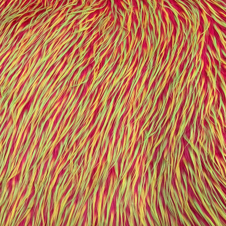 1 Yard Three Spike Shaggy Faux Fur Fabric