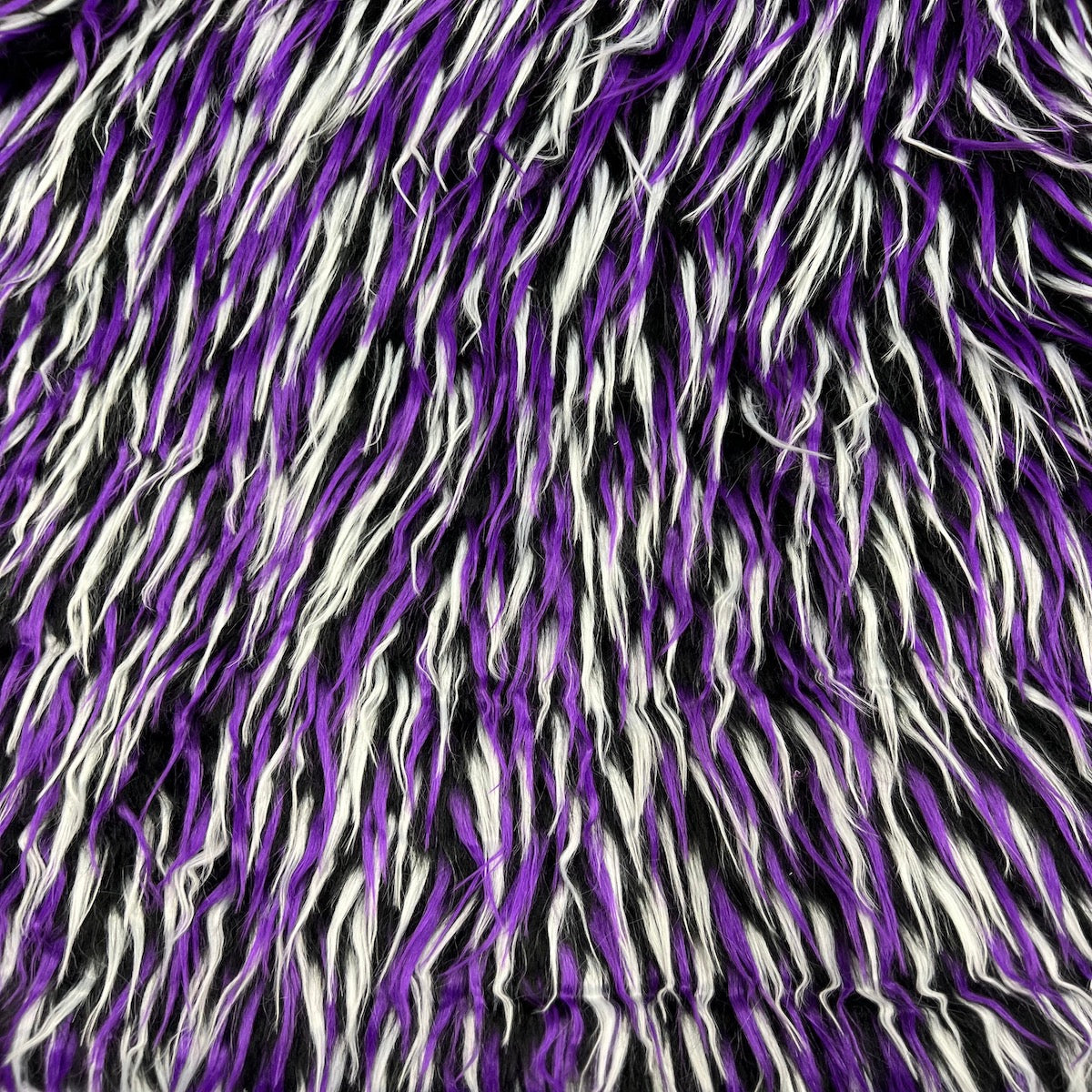 1 Yard Three Spike Shaggy Faux Fur Fabric