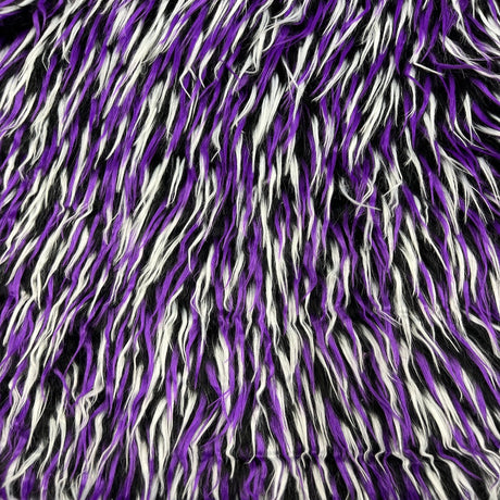 1 Yard Three Spike Shaggy Faux Fur Fabric