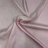 1 Yard Iridescent Glitter Lurex Faux Satin Fabric 58" Wide Shiny Polyester for Apparel & Decor