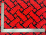 1 Yard ITY Knit Geometric Fabric – Lightweight Stretch Fabric with Bold Print for Apparel Projects 58" 60" Width