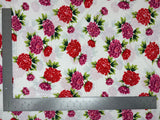 1 Yard ITY Knit Floral Print Fabric Soft Stretch Material for Dresses Skirts Tops 58 Inches Width