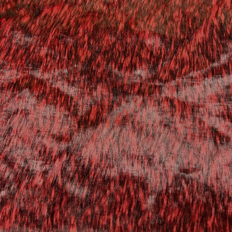 1 Yard Husky Print Long Pile Shaggy Faux Fur Fabric 60" Width