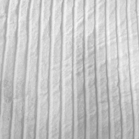 1 Yard Striped Rabbit Soft Plush Short Pile Faux Fur Fabric