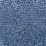 1 Yard Faux Crocodile Vinyl Fabric 100% Polyester
