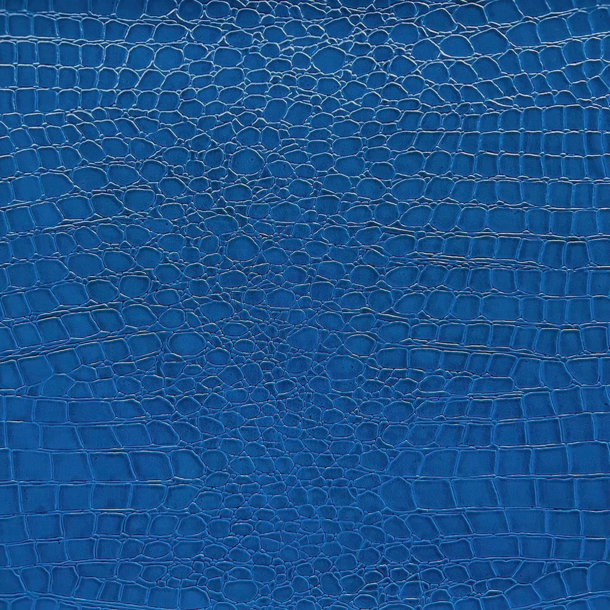 1 Yard Faux Crocodile Vinyl Fabric 100% Polyester