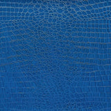1 Yard Faux Crocodile Vinyl Fabric 100% Polyester