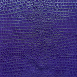 1 Yard Faux Crocodile Vinyl Fabric 100% Polyester