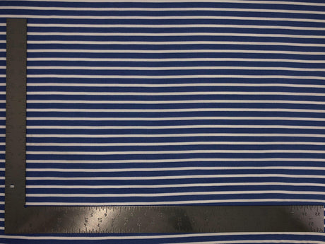 1 Yard Liverpool Knit Horizontal Stripe Fabric for Apparel and DIY Projects – 58–60 Inches Wide