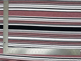 1 Yard Liverpool Knit Horizontal Multicolor Stripe Fabric for Apparel and Crafts – 58–60 Inches Wide