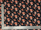 1 Yard Liverpool Knit Floral Print Fabric for Dresses, Tops, and Crafts – 58–60 Inches Wide