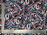 1 yard Liverpool knit geometric print fabric for skirts tops cardigans and crafts 60 inches wide