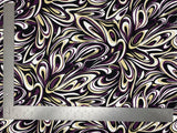1 yard Liverpool knit geometric print fabric for skirts tops cardigans and crafts 60 inches wide