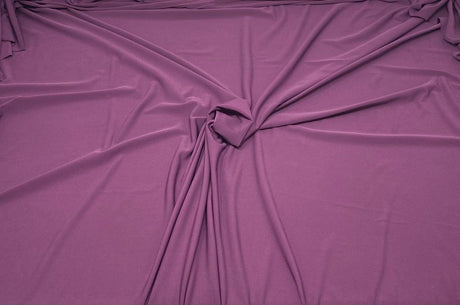1 Yard Smooth ITY Knit Solid Fabric Stretch Medium Heavyweight Material for Fashion Apparel 60 Inch Width