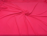 1 Yard Smooth ITY Knit Solid Fabric Stretch Medium Heavyweight Material for Fashion Apparel 60 Inch Width