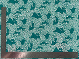 1 yard Liverpool knit floral print fabric with stretch for dresses tops skirts blouses 60 inches wide
