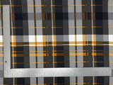 1 yard Liverpool plaid print knit fabric soft stretch material for skirts dresses tops 60 inches wide