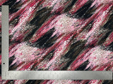 1 Yard ITY Knit Geometric Print Fabric for Fashion and Apparel 60 Inches Wide