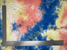 1 Yard DTY Double Brushed Knit Tie Dye Fabric – Soft Lightweight Stretch Fabric for Colorful Apparel